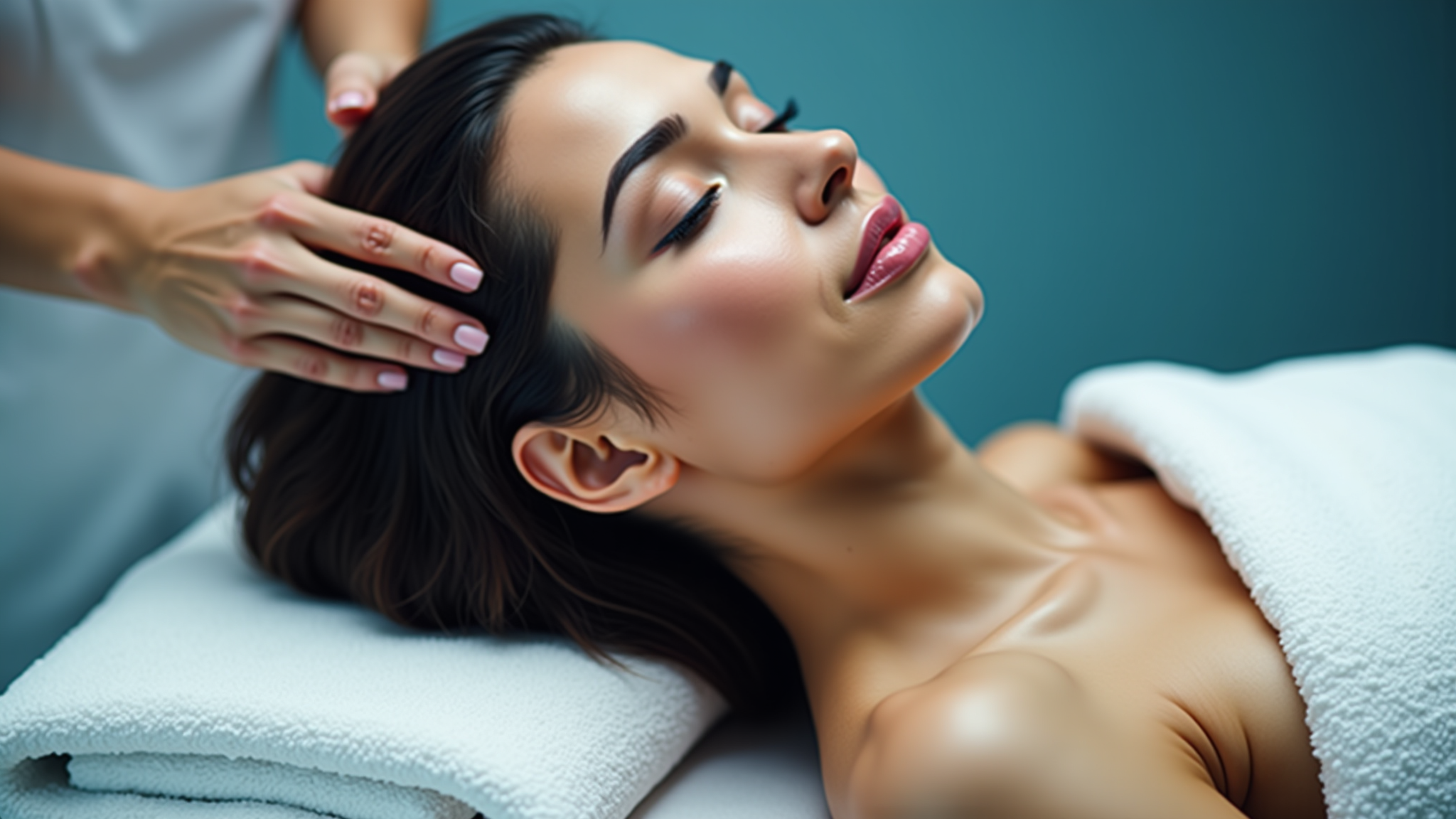 Spa scalp treatment