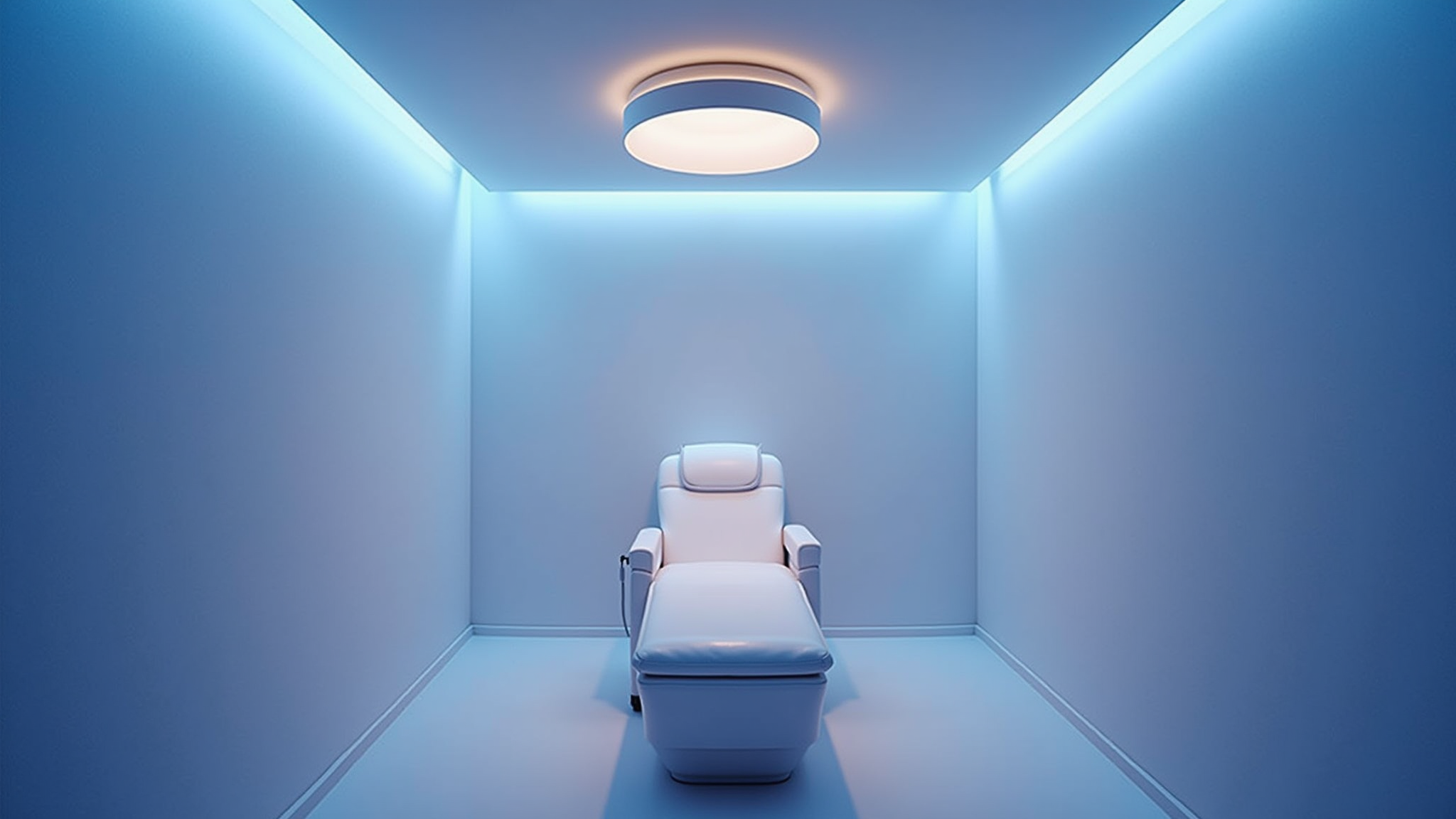 Spa treatment room